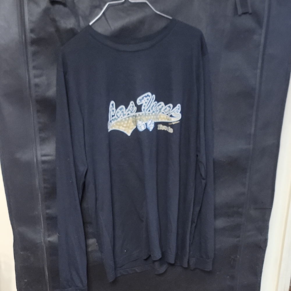 Black Long Sleeve Graphic Tee